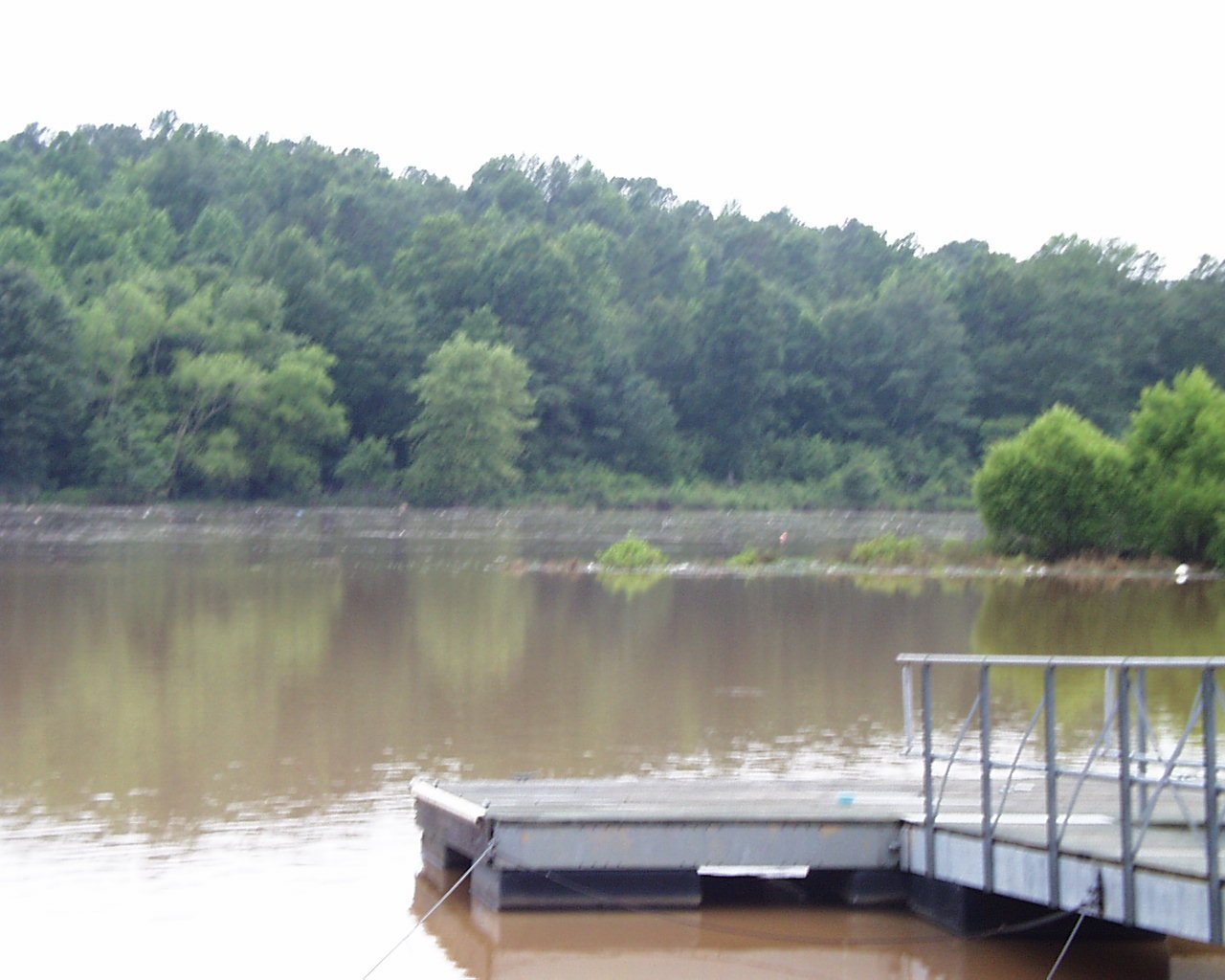 Weather Photos Chattahoochee River at Franklin Ga. 6/17/03 At