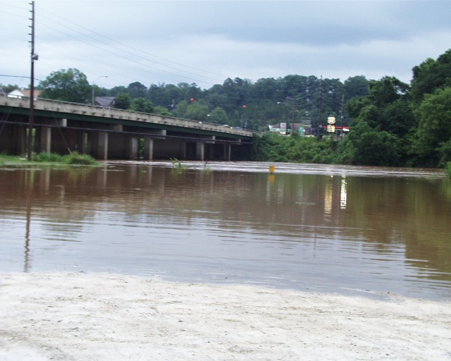 Weather Photos Chattahoochee River at Franklin Ga. 6/17/03 At