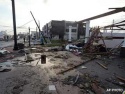 Sat., Aug. 14: Damage is seen to Punta Gorda, Fla., after Hurricane Charley made landfall.