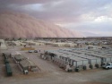Sand Storm in Al Asad, IRAQ